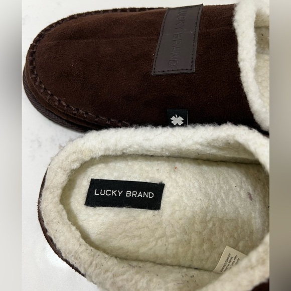 Lucky Brand Men's Dark Brown Slip-Ons - Picture 4 of 8
